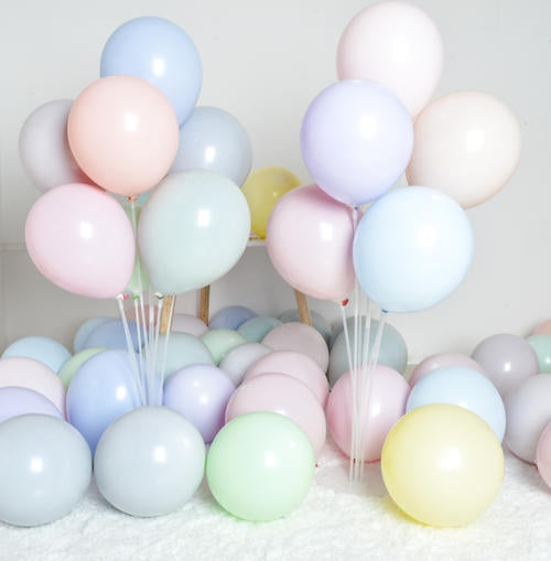 马卡龙粉彩气球 – 50个装 – 30厘米