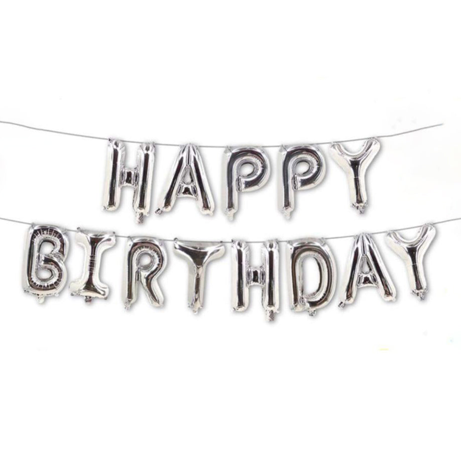 生日快乐铝箔气球 – 40厘米