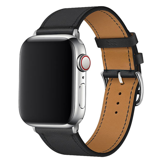 Apple Watch 皮革表带（黑色）38-40-41