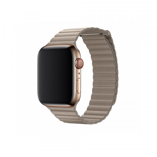 清仓  Apple Watch 皮革磁性表带（灰色）42-44-45